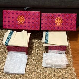 Tory Burch Shoe Boxes, Duster Bags, and Tissue Paper